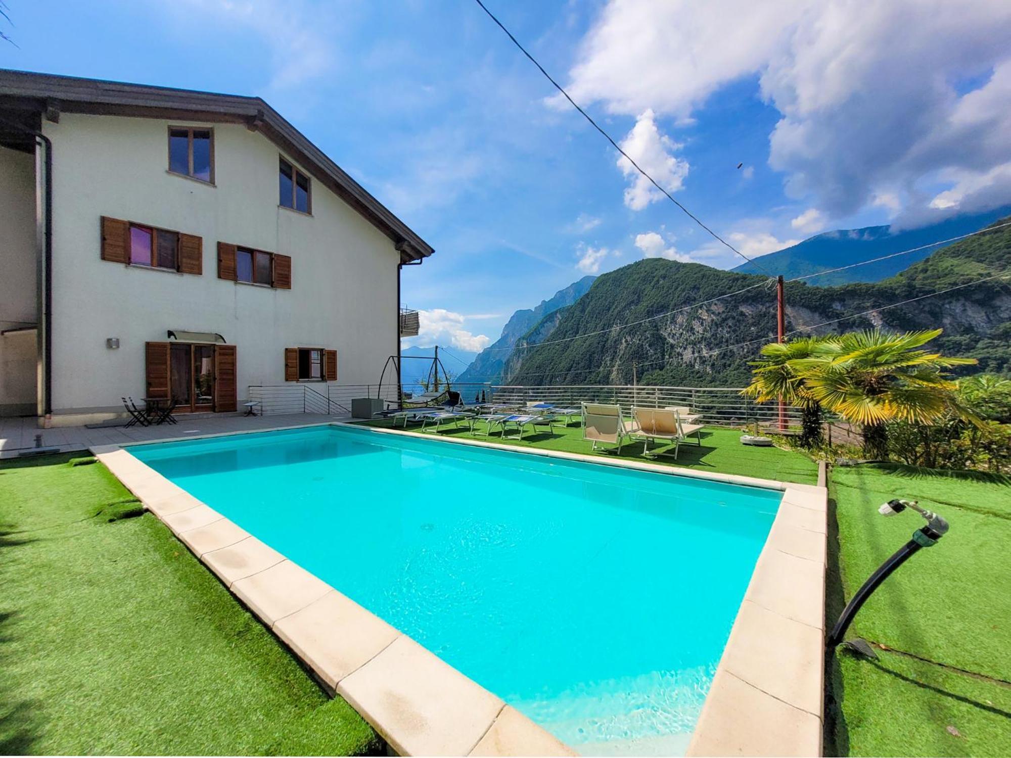 Infinity View Garda Lake Tenno Exterior photo
